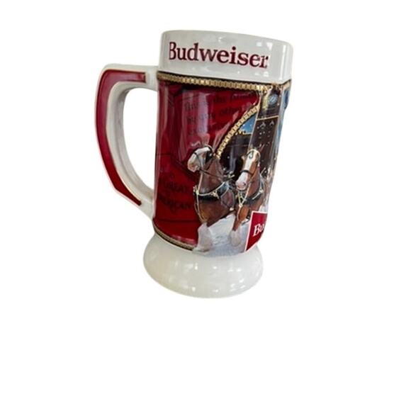 EUC Budweiser Clydesdale Beer Stein 2020 edition w certificate of authenticity - Picture 3 of 8